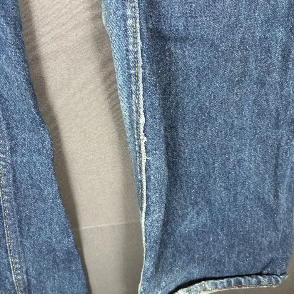 Vintage Levi's 501 Dark Wash Jeans Men's Size 38x30 (FITS 35x30) Made in USA 90s